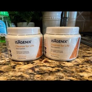 New unopened isagenix cleanse for life (set of 2)
